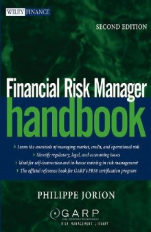 FRM Exam Handbook, Financial Risk Manager Handbook