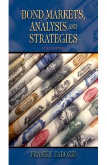 Finance Fabozzi. markets analysis and strategies
