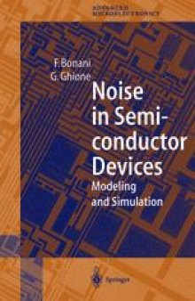 Noise in Semiconductor Devices: Modeling and Simulation