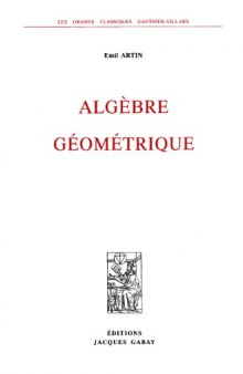 Algèbre géométrique