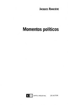 Momentos políticos