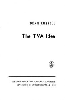 The TVA Idea