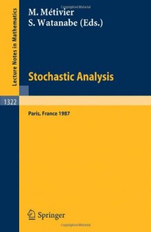 Stochastic Analysis