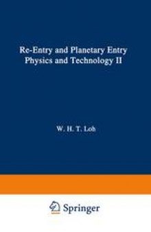 Re-entry and Planetary Entry Physics and Technology: II / Advanced Concepts, Experiments, Guidance-Control and Technology