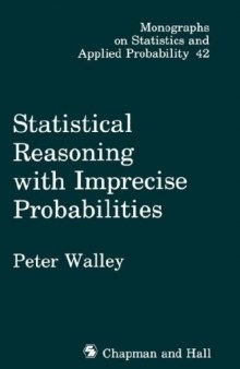 Statistical reasoning with imprecise probabilities