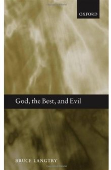 God, the Best, and Evil