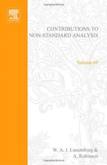 Contributions to Non-Standard Analysis