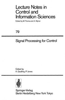 Signal processing for control