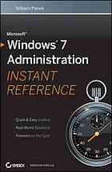 Microsoft Windows 7 administration instant reference