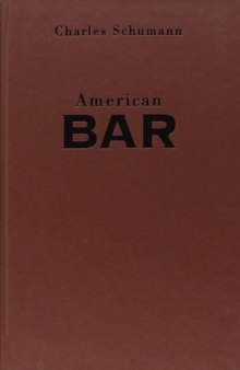 American Bar: The Artistry of Mixing Drinks