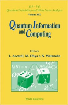 Quantum Information And Computing (Quantum Probability and White Noise Analysis)