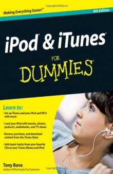iPod & iTunes For Dummies 