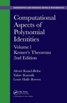 Computational Aspects of Polynomial Identities: Volume l, Kemer’s Theorems
