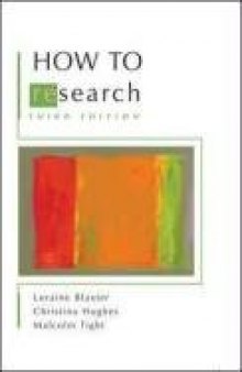 How to Research, 3rd edition