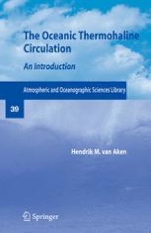 The Oceanic Thermohaline Circulation: An Introduction