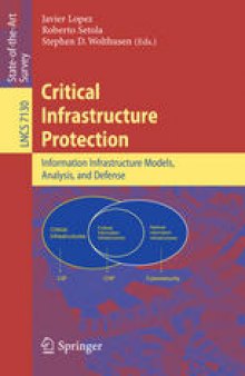 Critical Infrastructure Protection: Information Infrastructure Models, Analysis, and Defense