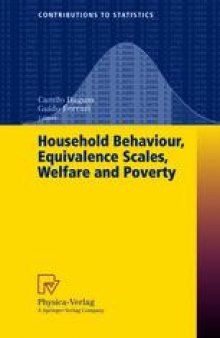 Household Behaviour, Equivalence Scales, Welfare and Poverty