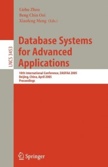 Database Systems for Advanced Applications: 9th International Conference, DASFAA 2004, Jeju Island, Korea, March 17-19, 2003. Proceedings,