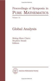Global Analysis, Part 1