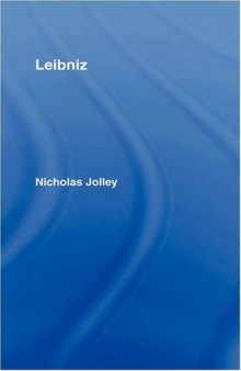 Leibniz (Routledge Philosophers)
