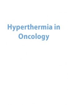 Hyperthermia in oncology