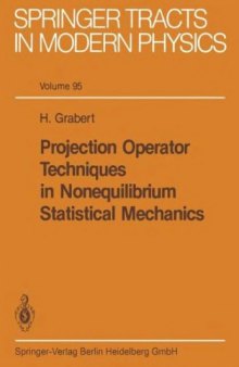 Projection operator techniques in nonequilibrium statistical mechanics