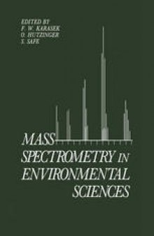 Mass Spectrometry in Environmental Sciences