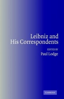 Leibniz and his Correspondents