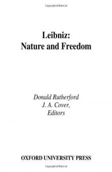 Leibniz: Nature and Freedom