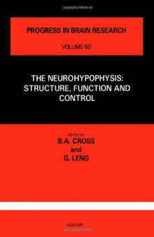 The Neurohypophysis: Structure, Function and Control, Proceedings of the 3rd International Conference on the Neurohypophysis