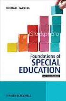 Foundations of special education : an introduction