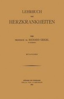 Lehrbuch der Herzkrankheiten