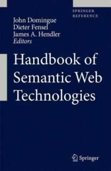 Handbook of Semantic Web Technologies  