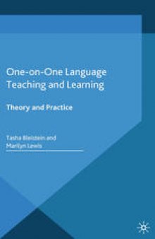 One-on-One Language Teaching and Learning: Theory and Practice