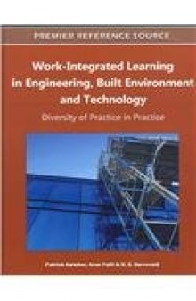 Work-Integrated Learning in Engineering, Built Environment and Technology: Diversity of Practice in Practice  
