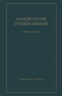 Krankheiten aus Äusseren Physikalischen Ursachen Ernährungskrankheiten Vitamine und Vitaminkrankheiten