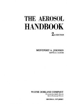 The Aerosol Handbook