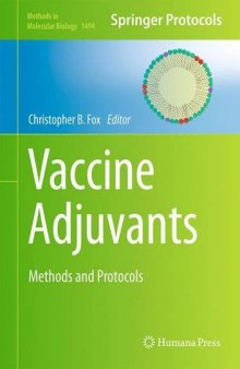 Vaccine Adjuvants: Methods and Protocols