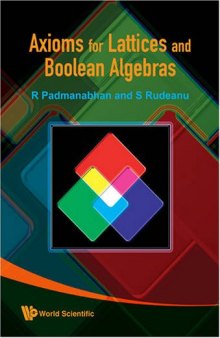 Axioms for lattices and Boolean algebras