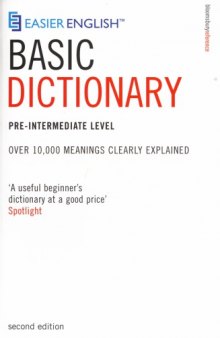 Easier English basic dictionary