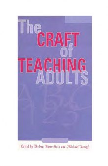 The Craft of Teaching Adults 2nd ed.