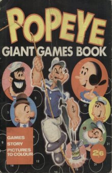 Popeye Giant Games Book