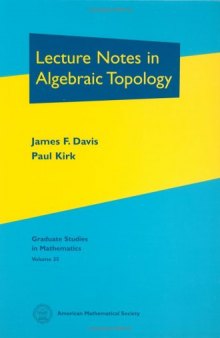 Lecture notes in algebraic topology
