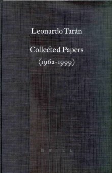 Collected Papers 1962-1999
