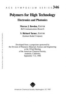 Polymers for High Technology. Electronics and Photonics