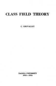 Class Field Theory