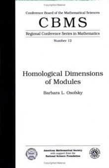 Homological Dimensions of Modules