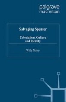 Salvaging Spenser: Colonialism, Culture and Identity
