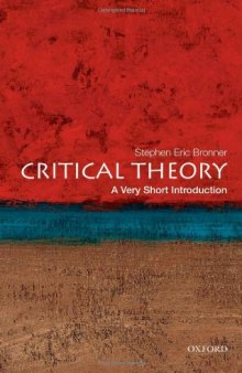 Critical theory : a very short introduction