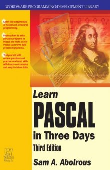 Learn Pascal in three days